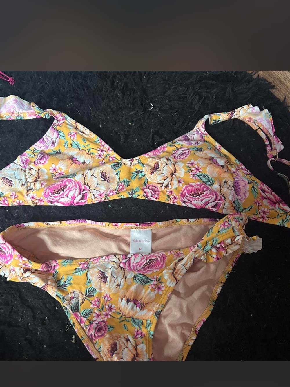 Target Yellow Floral Bikini Set